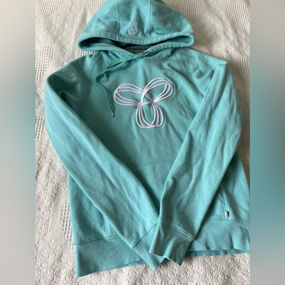 TNA Light Blue Hoodie Sweater